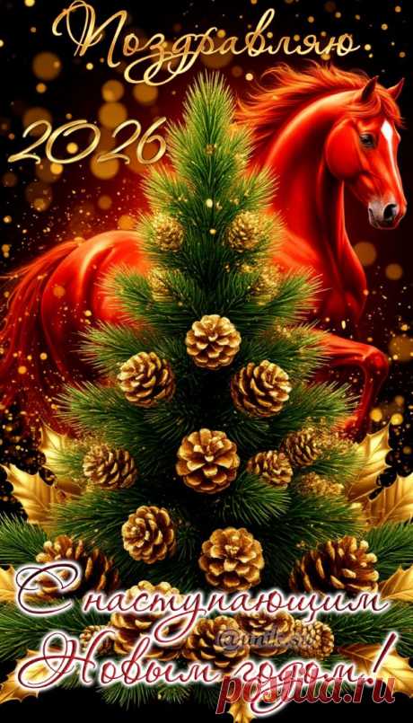 картинки с наступающим новым годом 2026