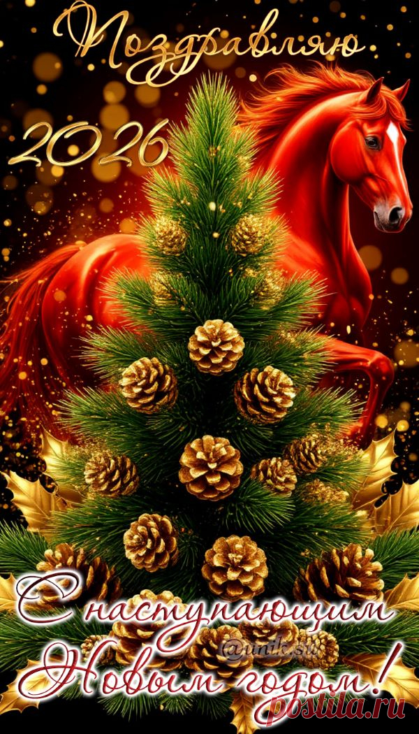 картинки с наступающим новым годом 2026