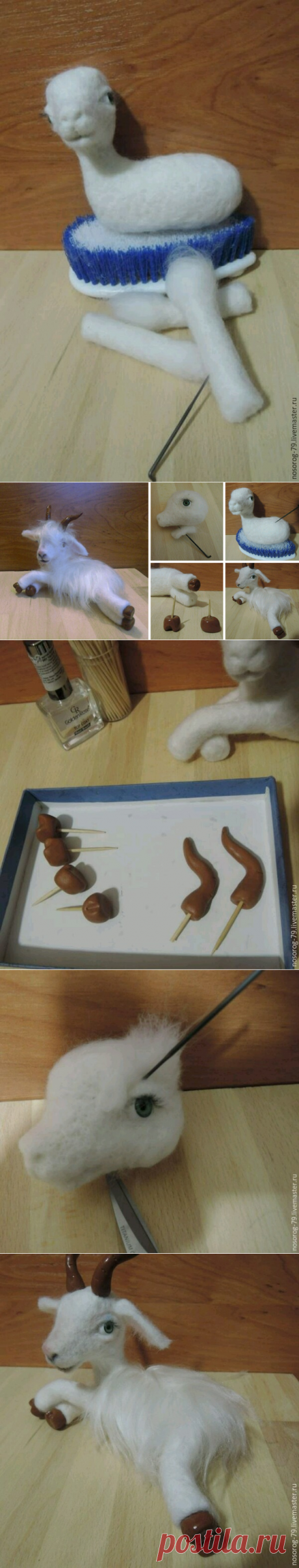Мастер-класс по созданию козочки - Ярмарка Мастеров - ручная работа, handmade