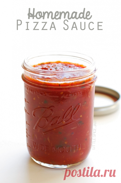 Homemade Pizza Sauce Recipe | Little Spice Jar