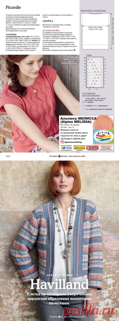 Журнал The knitter 7 выпуск, 2021 год. На русском языке