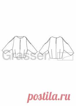 Новая выкройка блузки, в комплект к брюкам! - http://grasser.ru/shop/vykrojka-bluzy-193/
Блуза объемная в верхней части, зауженная к низу. Рукав покроя «полуреглан» длиной до середины локтя. В области плеч вырезы в верхнем шве рукава. Спереди центральный шов с разрезом, длина разреза регулируется по желанию.
Шейте с удовольствием!
http://grasser.ru/shop/