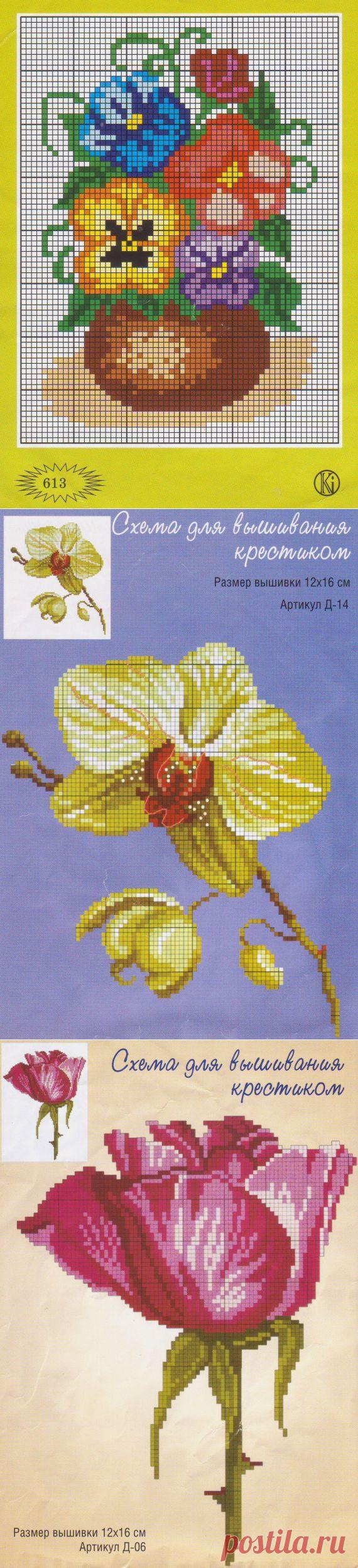 Мои схемы,работы / Вышивка крестиком