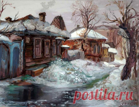 Деревенские зимние пейзажи русских художников. Природа. – ЖИВОПИСЬ. ИСКУССТВО ХУДОЖНИКОВ ВСЕГО МИРА., пользователь Лора К. | Группы Мой Мир