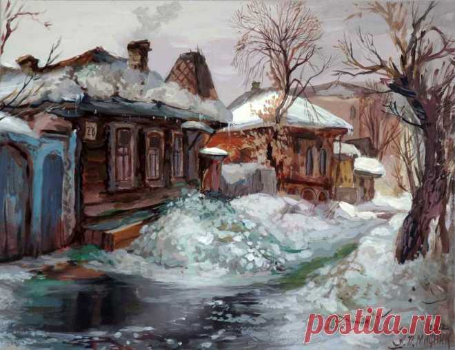 Деревенские зимние пейзажи русских художников. Природа. – ЖИВОПИСЬ. ИСКУССТВО ХУДОЖНИКОВ ВСЕГО МИРА., пользователь Лора К. | Группы Мой Мир