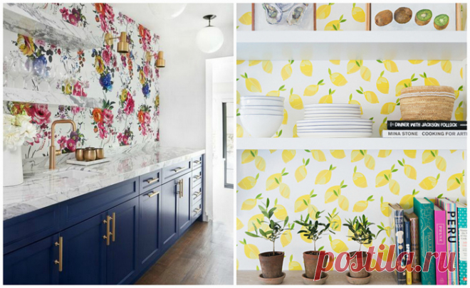 Какие обои выбрать для кухни: Дельные советы для тех, кто затеял ремонт . Милая Я