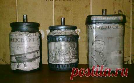 Банки для хранения .