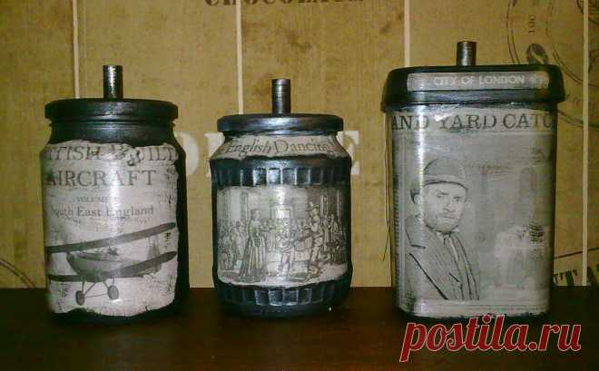 Банки для хранения .