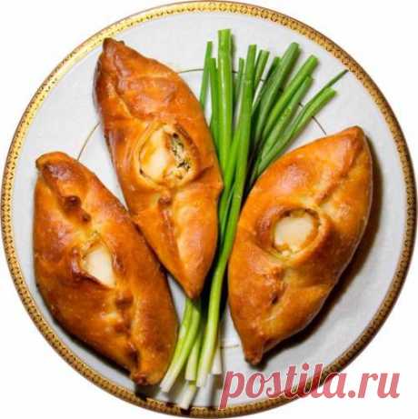 Постные расстегаи с рыбой / Простые рецепты