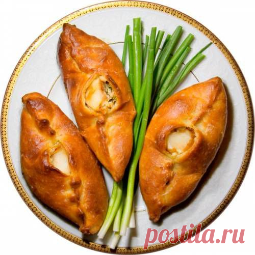 Постные расстегаи с рыбой / Простые рецепты