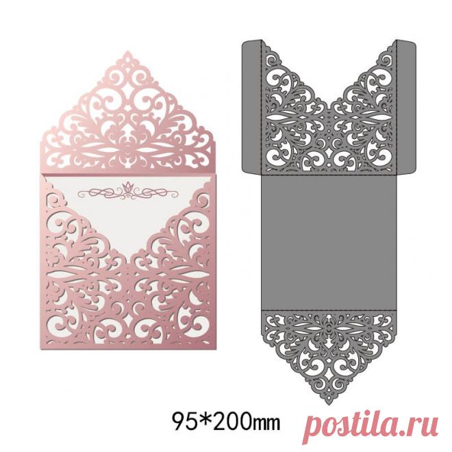 Цветочный кружевной каймой металлический Трафаретный вырубной штамп для изготовления ювелирных изделий Скрапбукинг DIY альбом Бумага тиснение открытки, декоративные поделки Ножи пресс-форм - купить по выгодной цене | AliExpress