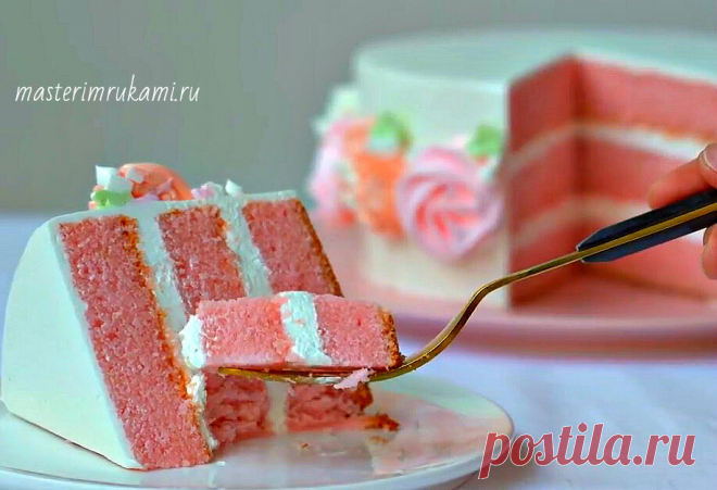 Торт «Розовый бархат» | Мастерим руками | Яндекс Дзен