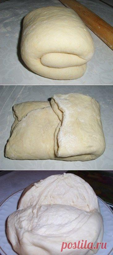 Как приготовить тесто на кефире для пирожков, без дрожжей.  - рецепт, ингридиенты и фотографии