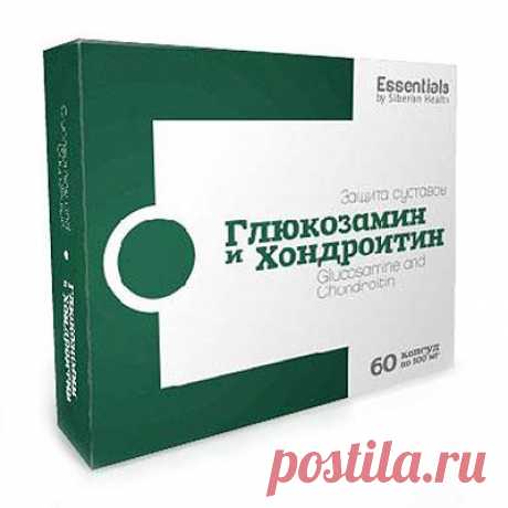 БАД ESSENTIALS. Глюкозамин и хондроитин - Корпорация Сибирское здоровье