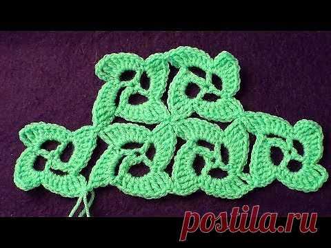 Безотрывное вязание крючком. Танцующие квадратики