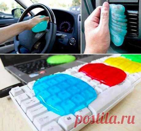 Жидкие желейные тряпки, которые впитают грязь отовсюду.