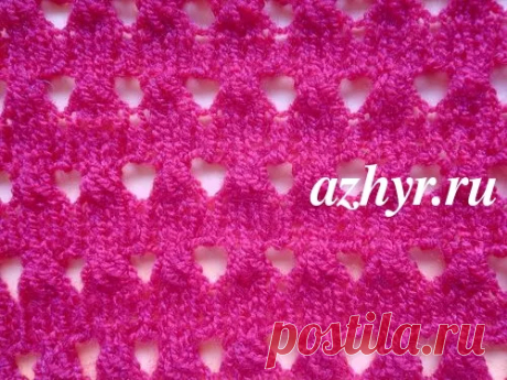 Схемы ажурных узоров спицами - Google+