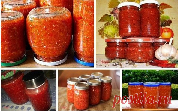 РЕЦЕПТЫ АДЖИКИ

Рецепт №1
5 кг помидоров, 1 кг сладкого перца, 16 штук горького перца, 300 г чеснока, 0,5 кг хрена, 1 стак. соли, 2 стак. уксуса, 2 стак. сахара.
Все перемолоть на мясорубке, включая семечки из перца (в нем обрезаются только хвостики и внутри он не вычищается), добавить сахар, соль, уксус, дать постоять минут 50, разлить по бутылкам. Кипятить не нужно. Хранится хорошо в бутылках без холодильника.
Показать полностью…
