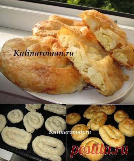 Молдавские вертуты с картофелем | Вкусные Рецепты