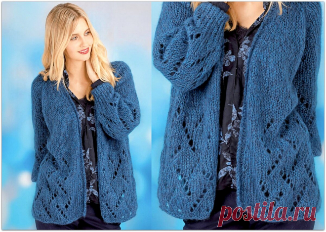Вяжем 7 кардиганов спицами — плетёнка из кос, ажур и стильные араны | Paradosik_Handmade | Яндекс Дзен