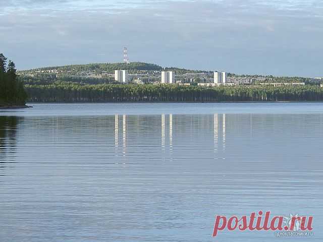 вид на город с Зеленого мыса