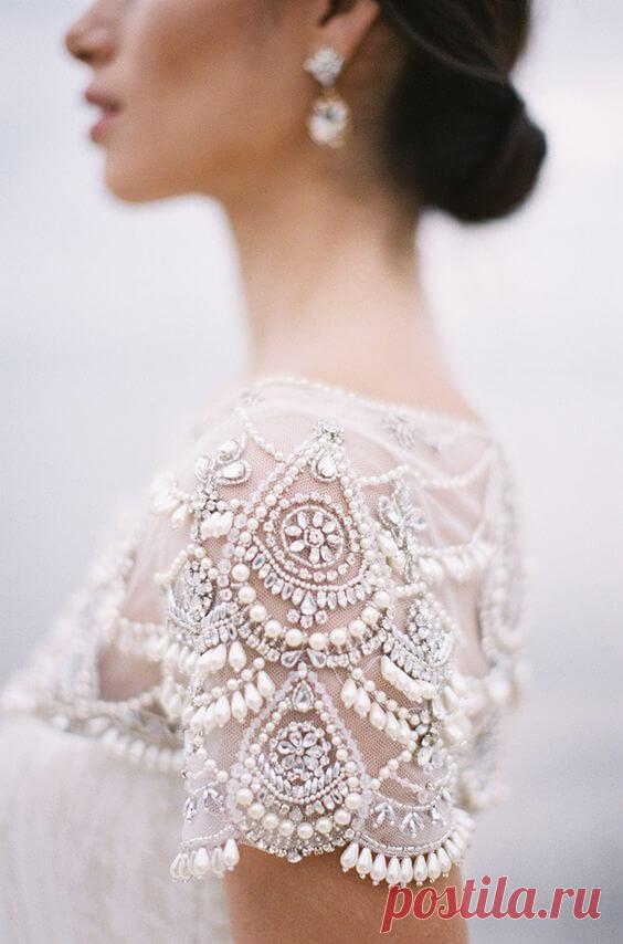 Свадебные идеи вышивки бисером ~ Свое рукоделие