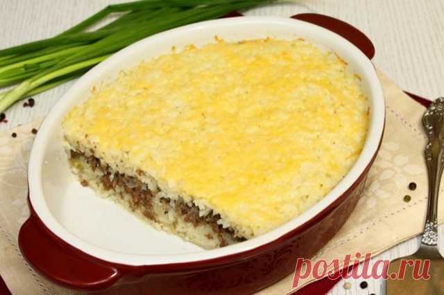 Рисовая запеканка с фаршем &#8212; Сад Заготовка