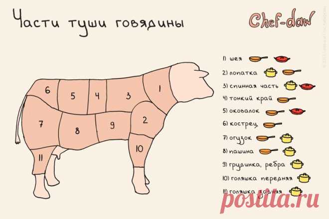 20 шпаргалок, которые пригодятся на кухне / Surfingbird - проводи время с пользой для себя!