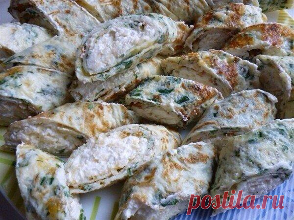 Рулет с творожной начинкой  / Западло