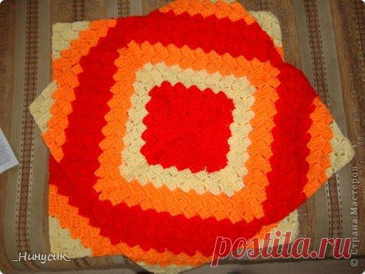 Вязание ковриков крючком мастер класс