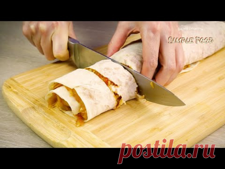 Неожиданно! Из обычного ЛАВАША! Сразу ТРИ рецепта! Быстро и Нереально Вкусно!