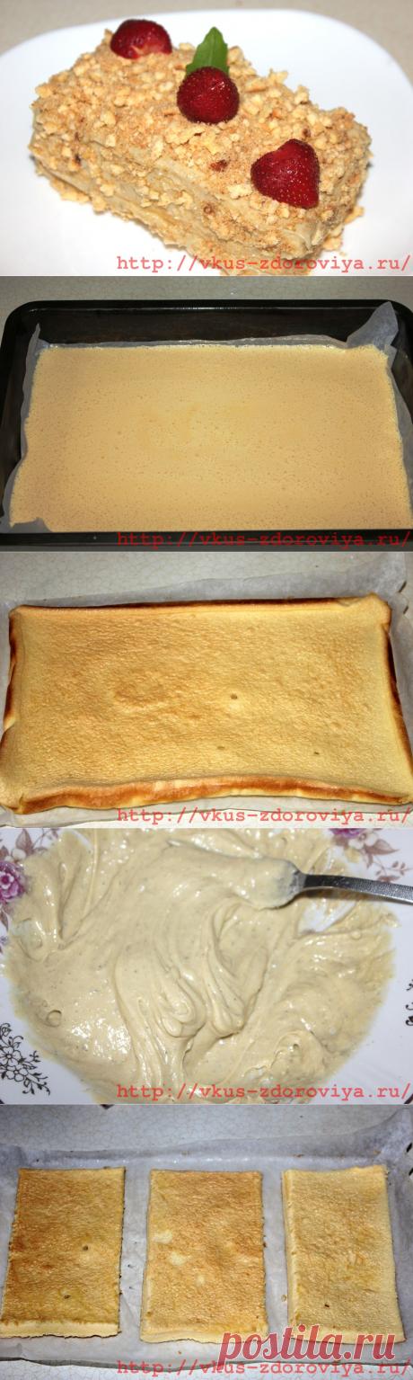 Приготовление бисквитного торта с масляным кремом с халвой | vkus-zdoroviya.ru