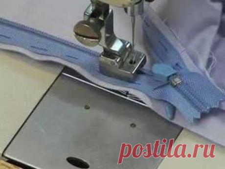 Мастер-классы по вшиванию различных молний -застёжек(видеоуроки).