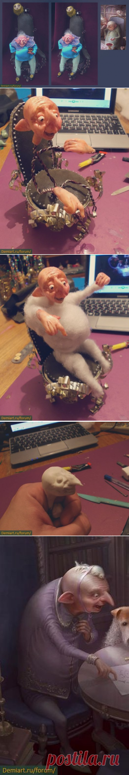 Любимые персонажи любимой художницы -> Demiart Photoshop