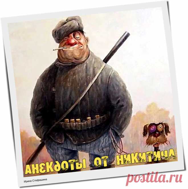 Местные анекдоты от сторожа Никитича про охоту. | Ирина Стефашина | Яндекс Дзен