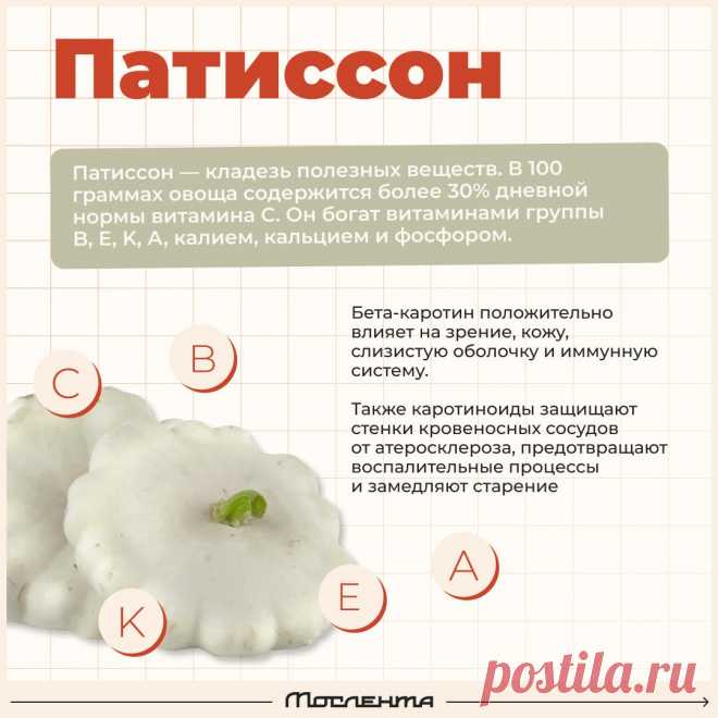 Патиссон польза