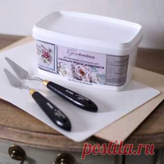 Декоративная штукатурка для скульптурной живописи Евгении Ермиловой - каталог товаров