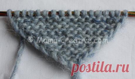 Рукодельные хитрости: вяжем спицами шарфик с петлёй | Мамин Креатив