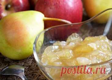 Варенье из груш и яблок на зиму дольками рецепт с фото - 1000.menu