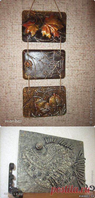 Настенное панно из гипса, своими руками. Мастер класс. - Панно, картины из гипса - Поделки из гипса - Каталог статей - Рукодел.TV