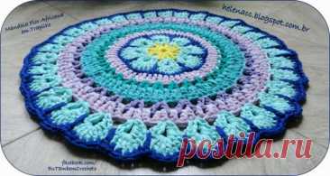 ​Вязание ковриков крючком