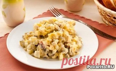 Салат «Сырный рай»