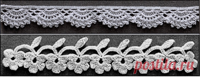 Кайма(вязание крючком).