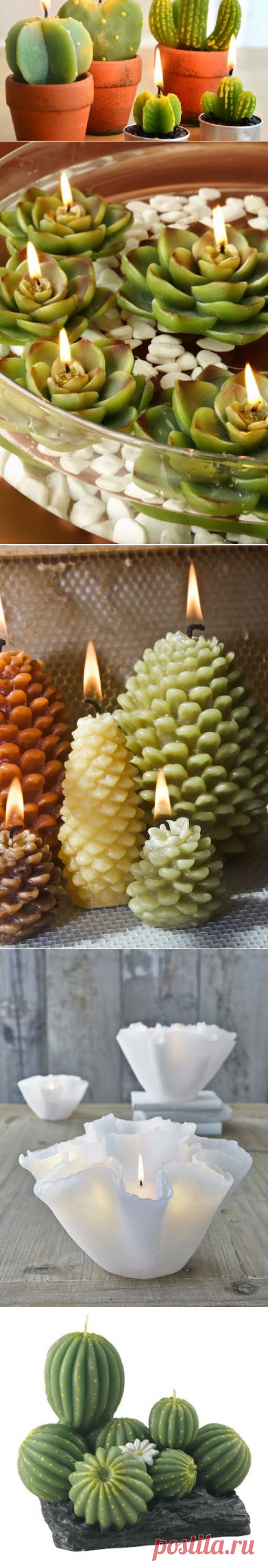 Prácticas Ideas para el Hogar...: Diseños de Velas muy Cretivos