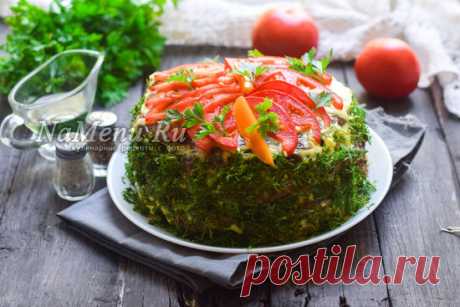 Торт из куриной печени, рецепт с фото очень вкусный
