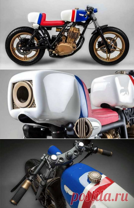 Кафе рейсер Honda FT500 от Scott Halbleib - UINCAR