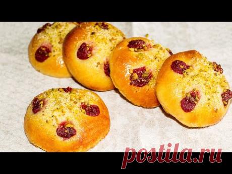 НЕЖНЕЕ ПУХА! Волшебные Булочки Бриошь с ягодной начинкой. Ирина Кукинг - YouTube