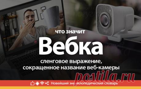 Вебка что это, что значит Вебка