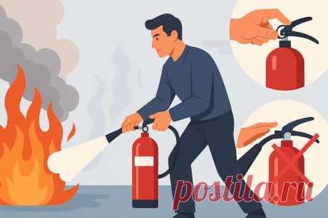 🔥 Правильное использование огнетушителей спасает жизни! Узнайте, какие типы бывают и как их применять безопасно. 🧯 #ПожарнаяБезопасность #Огнетушитель #Советы #БезопасностьДома #ПожарнаяЗащита