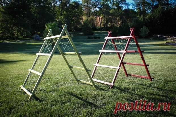 Просто и удобно: переносные шпалеры — 6 соток